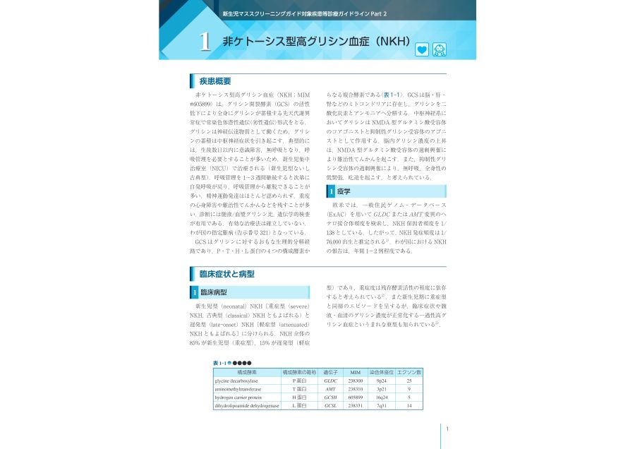 新生児マススクリーニングガイド対象疾患等診療ガイドライン